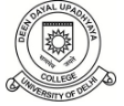 Deen Dayal Upadhyaya College. Logo